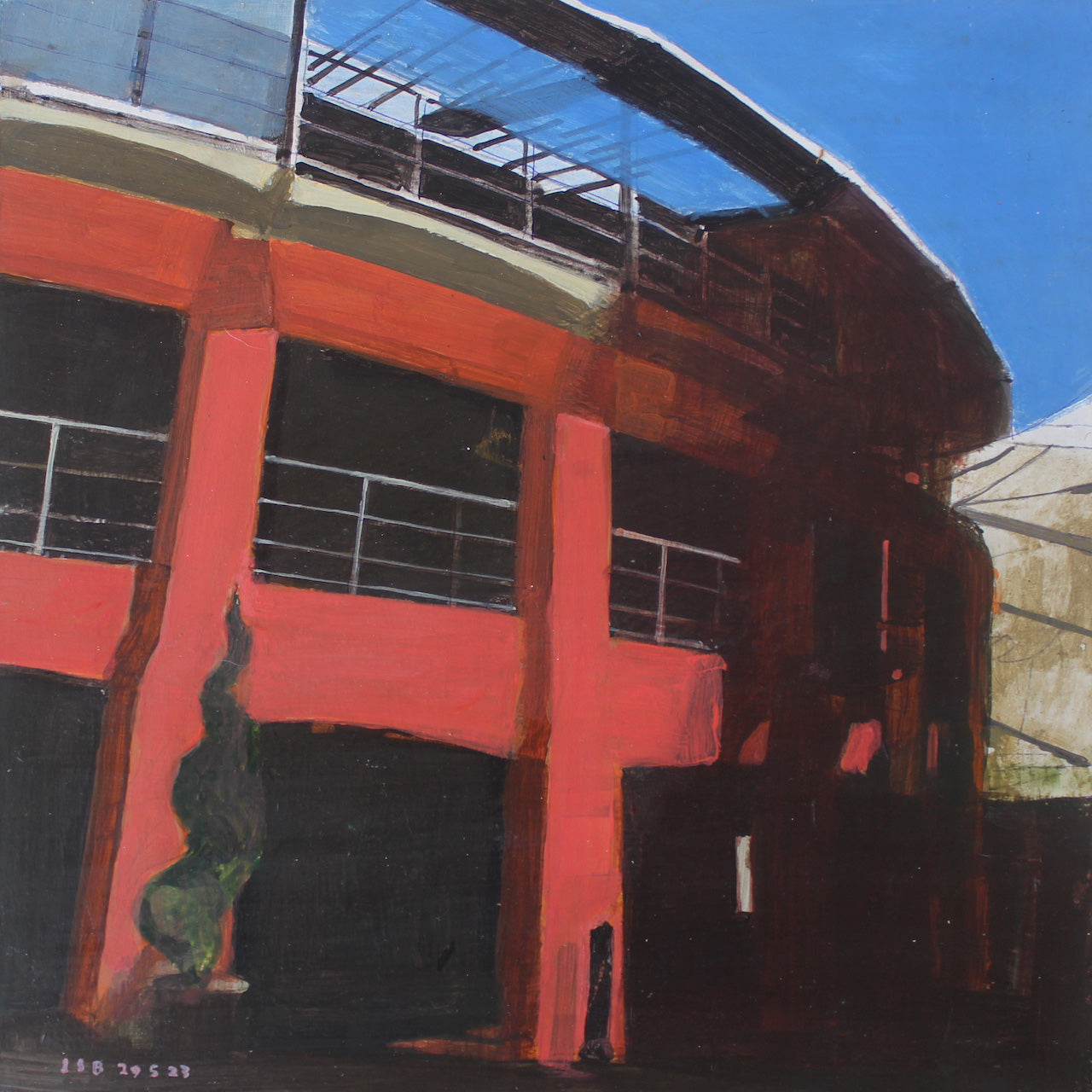 The Auditorium/blue sky 29.5.23 by Julian Sutherland-Beatson