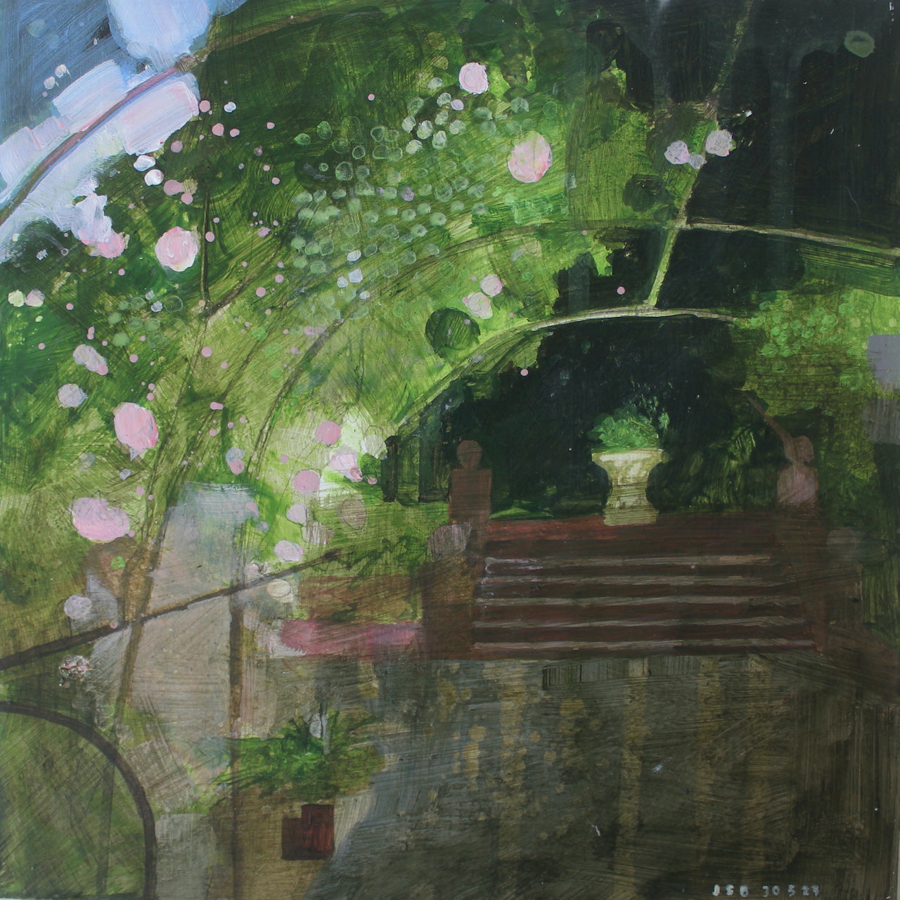 Rose Arch & Steps 30.5.23 by Julian Sutherland-Beatson