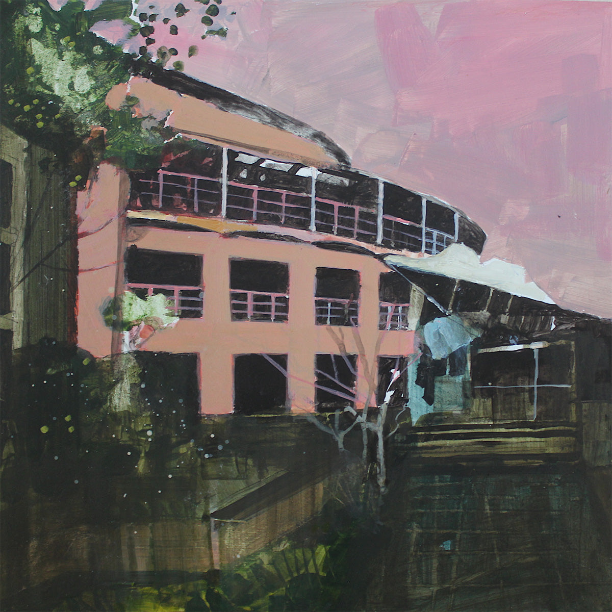 Pink Auditorium 17.6.23 by Julian Sutherland-Beatson