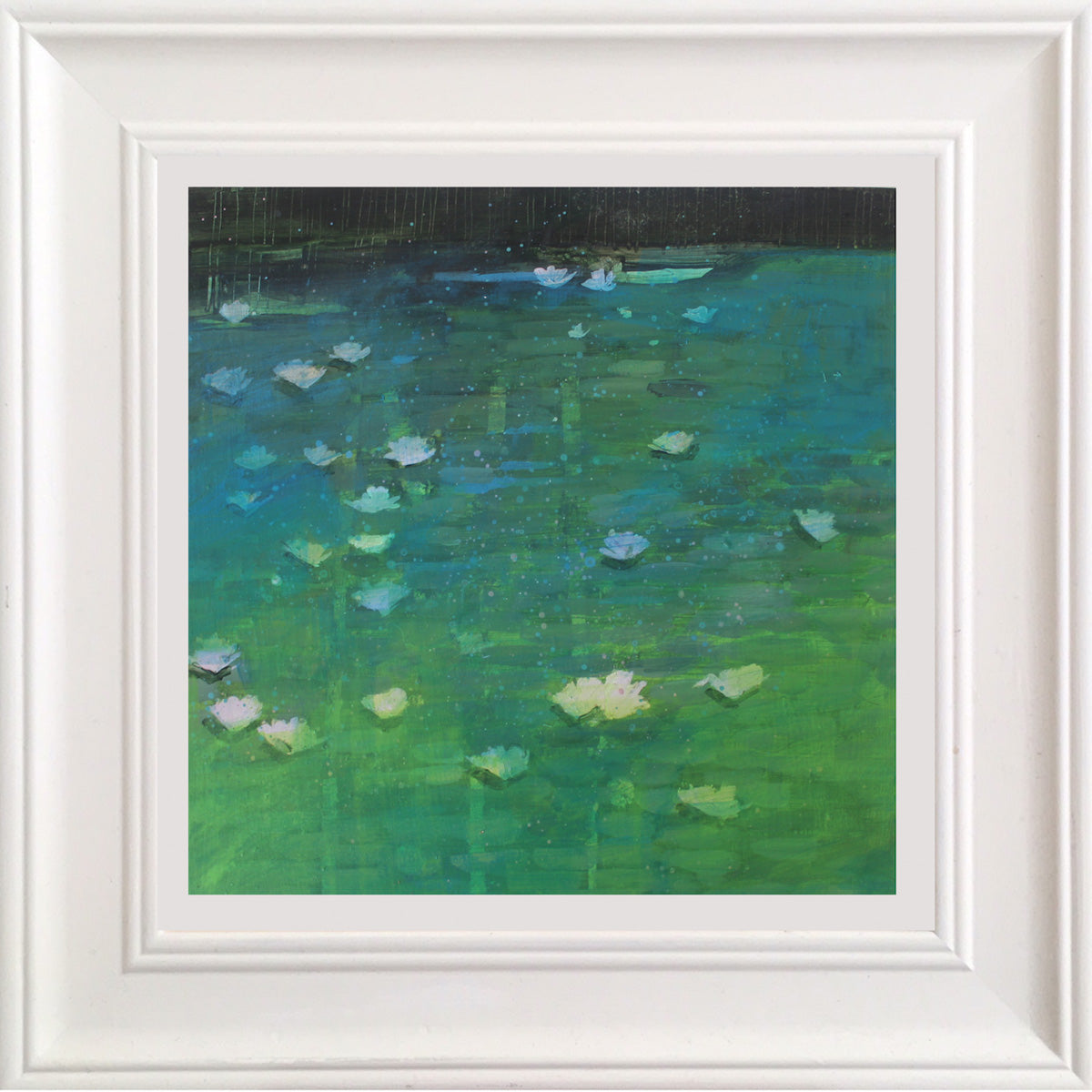 Lilies on the Lake 22.6.23 by Julian Sutherland-Beatson