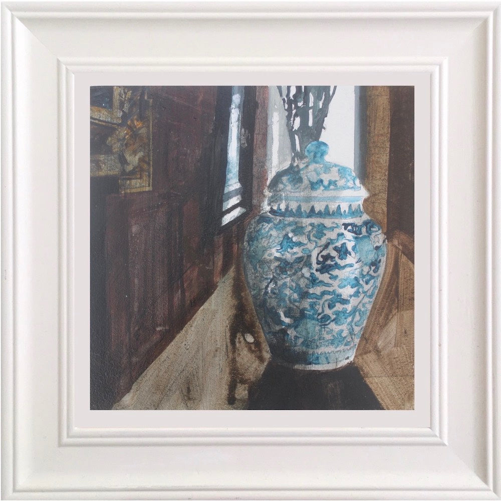 Oriental jar in the Organ Room 5.8.23 by Julian Sutherland-Beatson