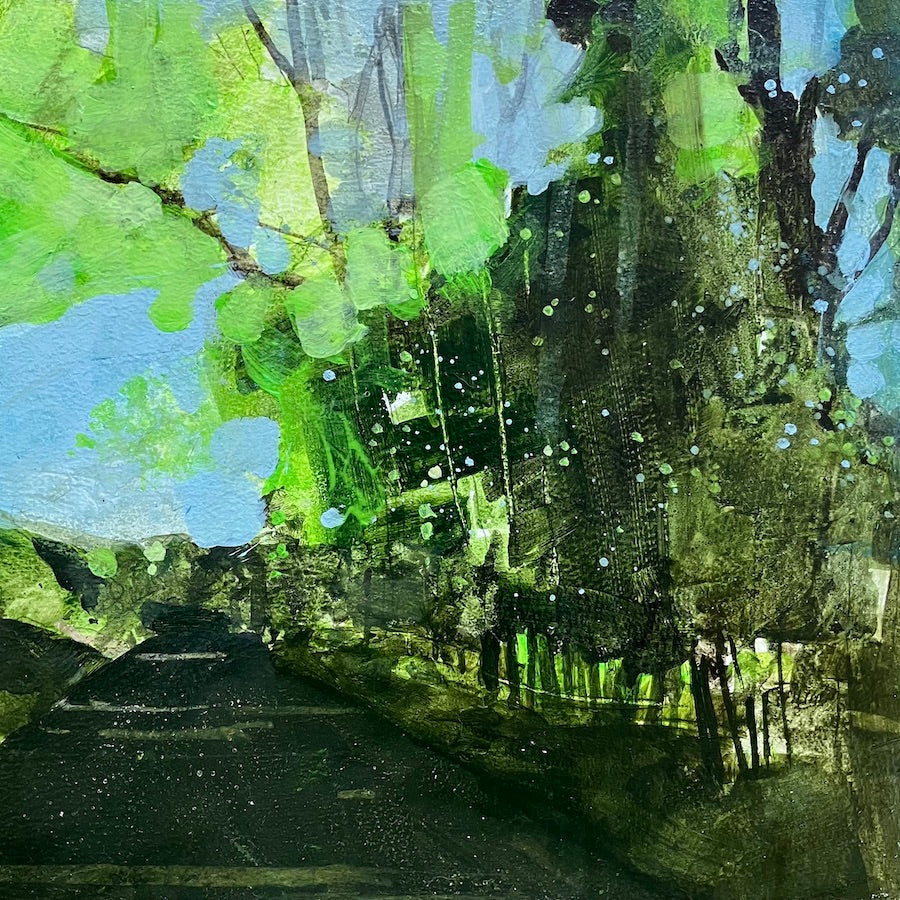 Country Lane near Glyndebourne 19.5.2024 by Julian Sutherland-Beatson