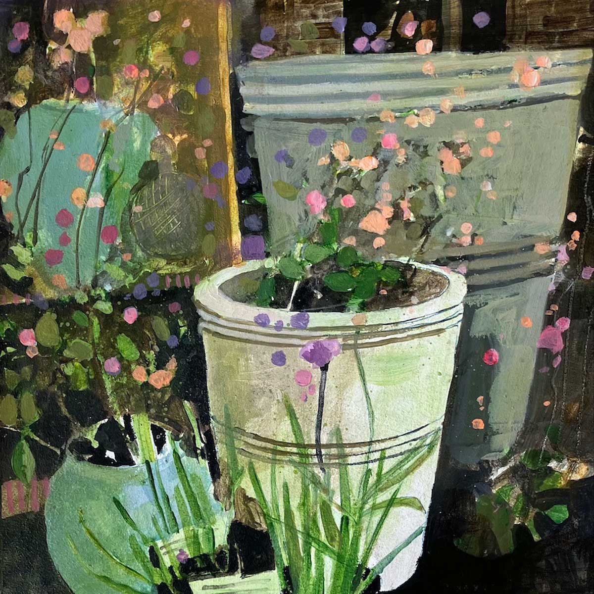 Floral Pots 12.6.24 By Julian Sutherland-Beatson