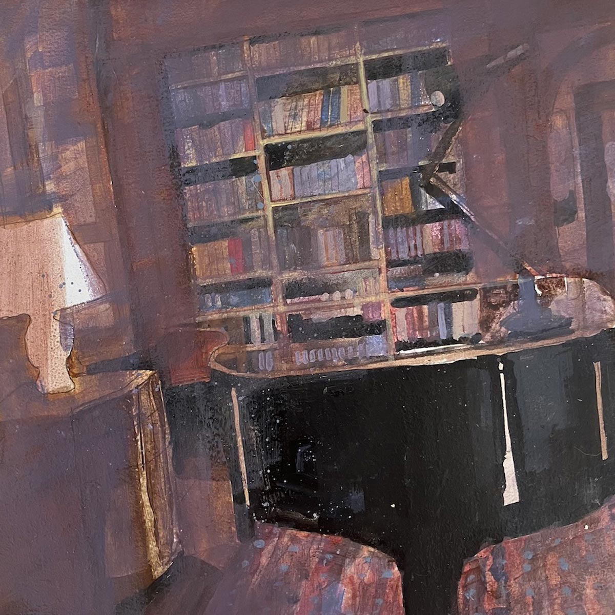 Piano in the Organ Room 7.8.24 By Julian Sutherland-Beatson