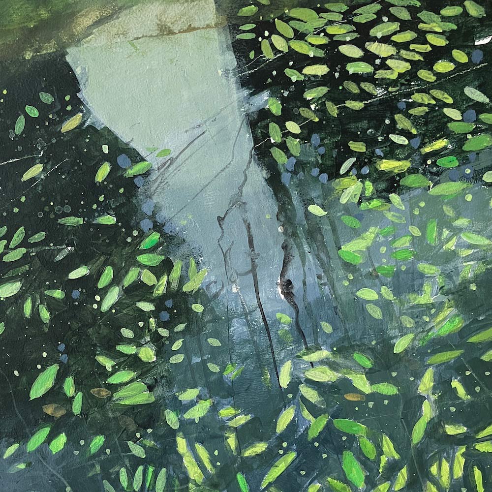 Fallen leaves on the lake 2026 By Julian Sutherland-Beatson