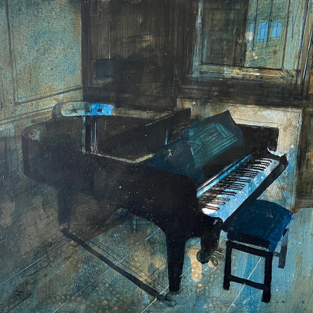 Piano in the Old Green Room 2026 By Julian Sutherland-Beatson