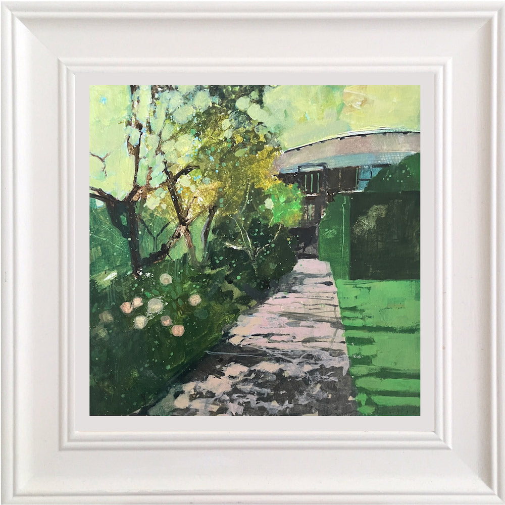 Sun dappled pathway 6.06.26 By Julian Sutherland-Beatson