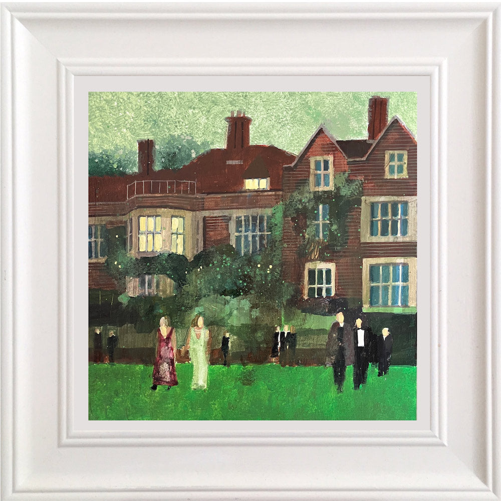 Glyndebourne House at dusk 14.6.26 By Julian Sutherland-Beatson