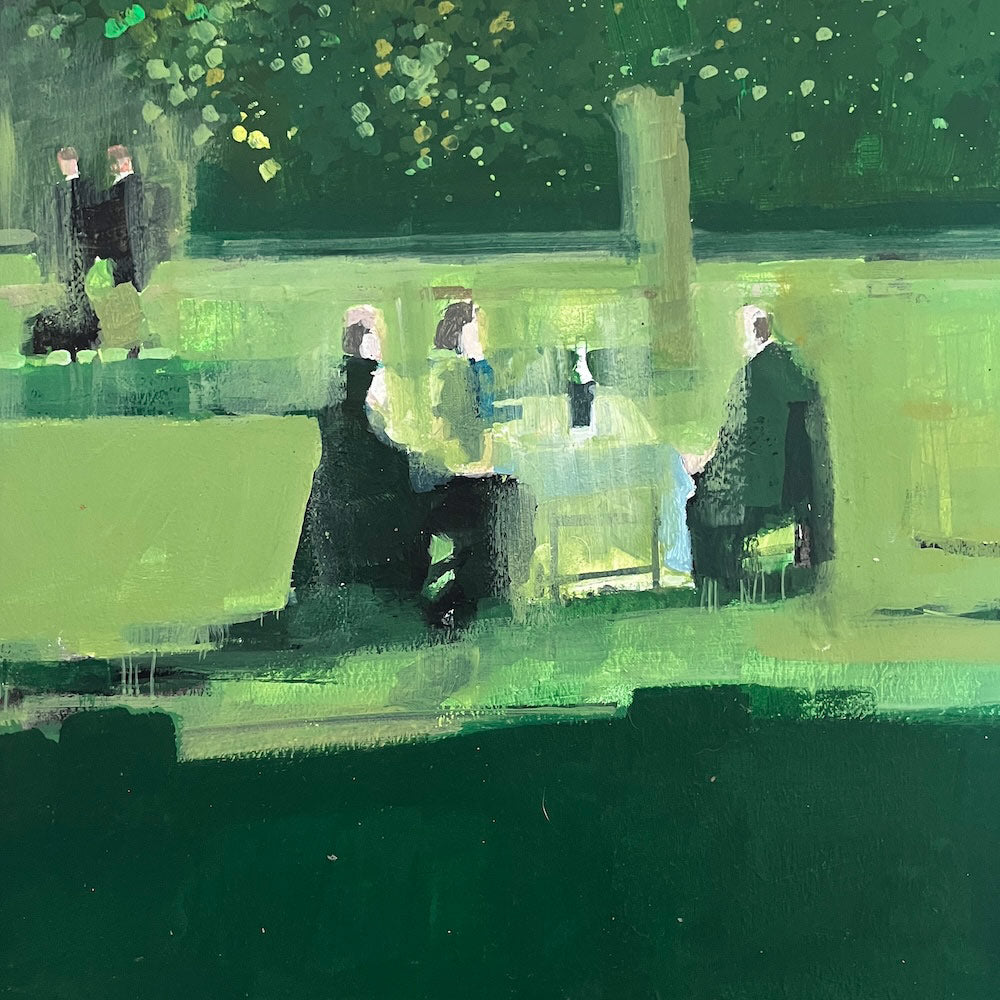 Picnic group in shade