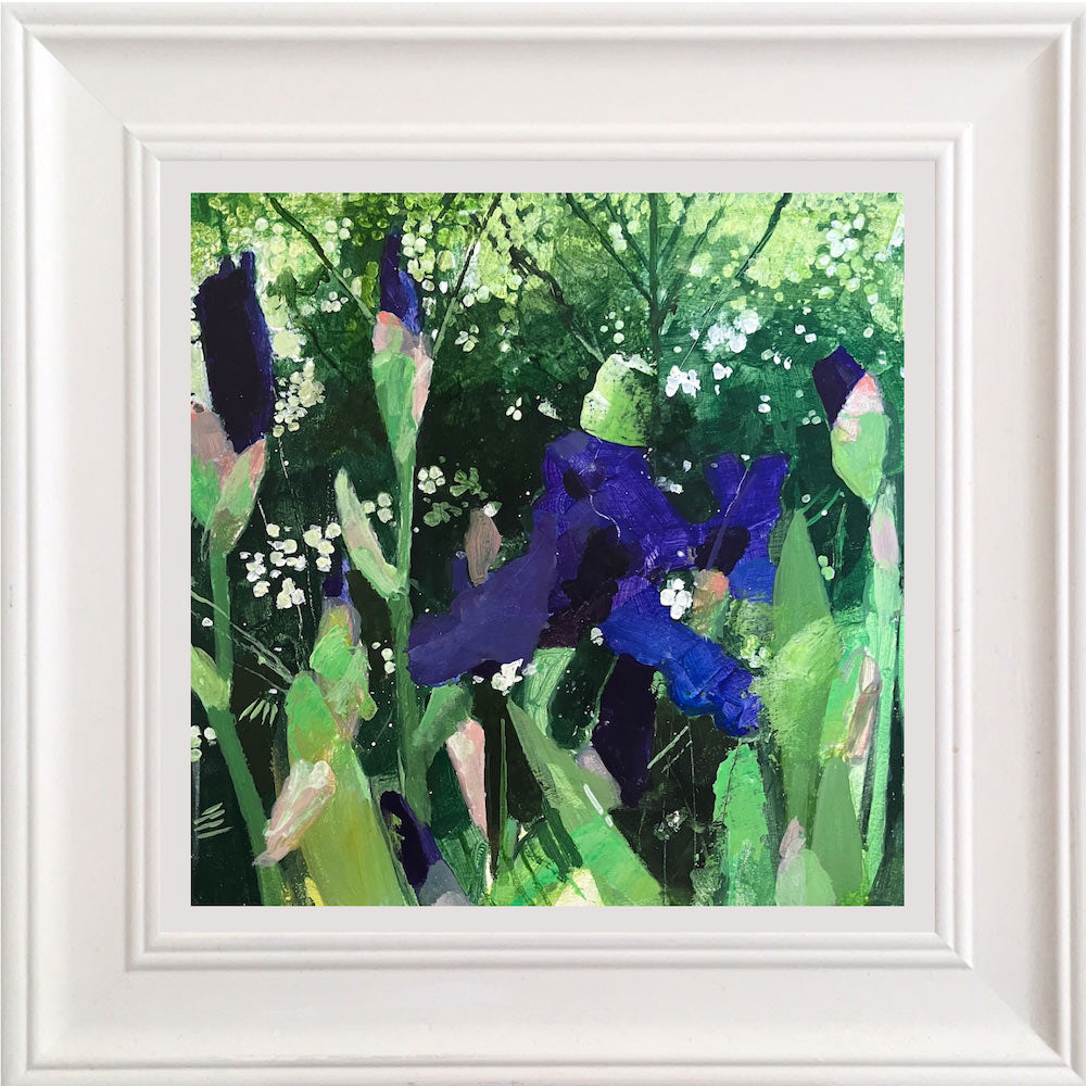 Flower border with Irises (2) 20.6.26 By Julian Sutherland-Beatson