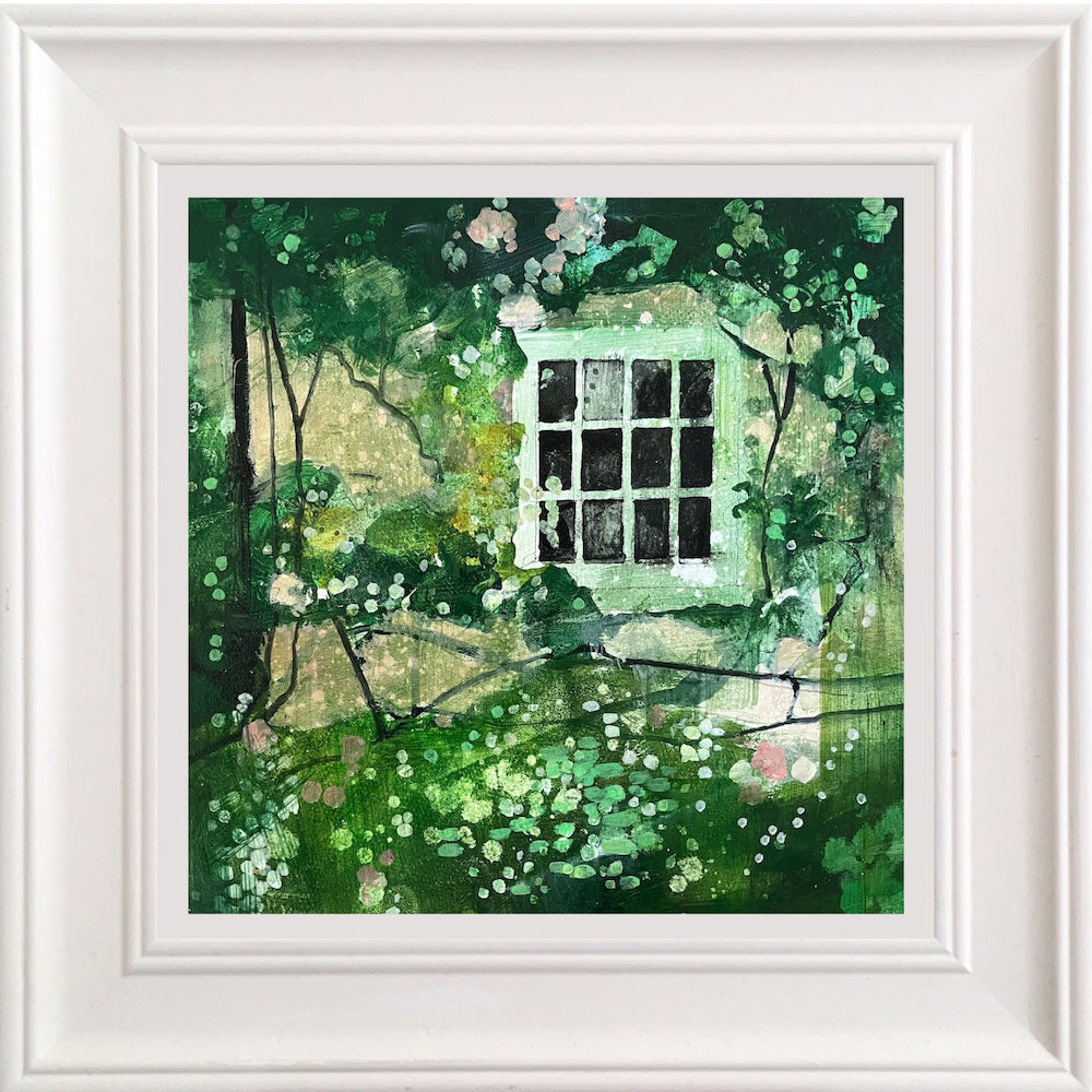 Country cottage window 17.7.26 By Julian Sutherland-Beatson