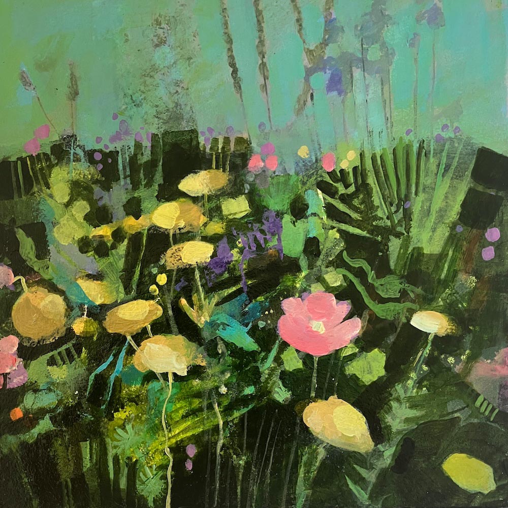 Summer flower border 1.8.26 By Julian Sutherland-Beatson