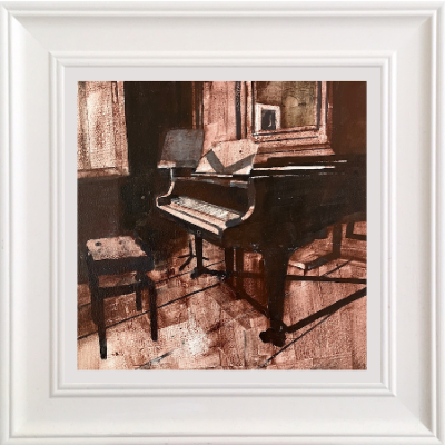 Piano in the Old Green Room (3) 7.8.26 By Julian Sutherland-Beatson