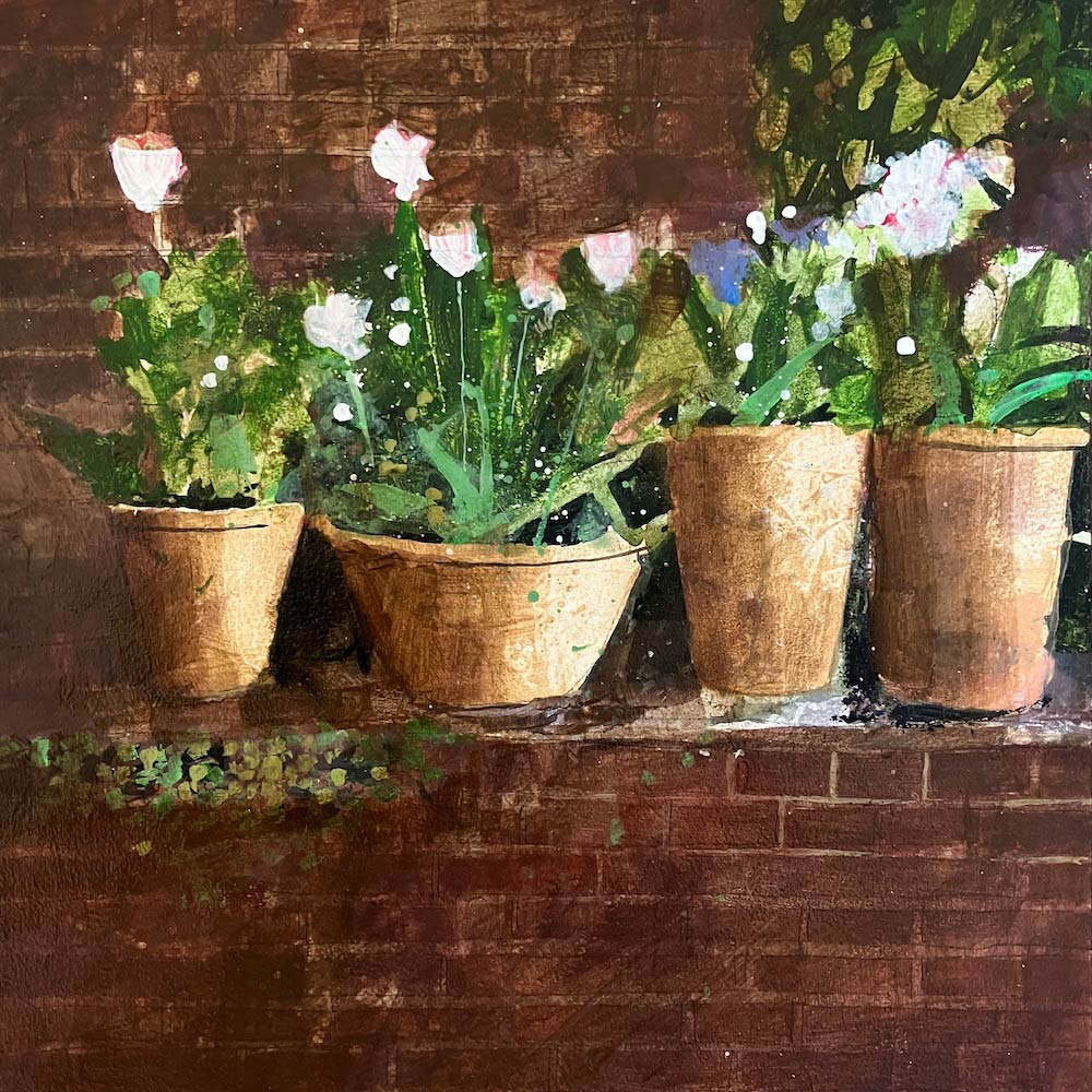 Terracotta pots 13.8.26 By Julian Sutherland-Beatson