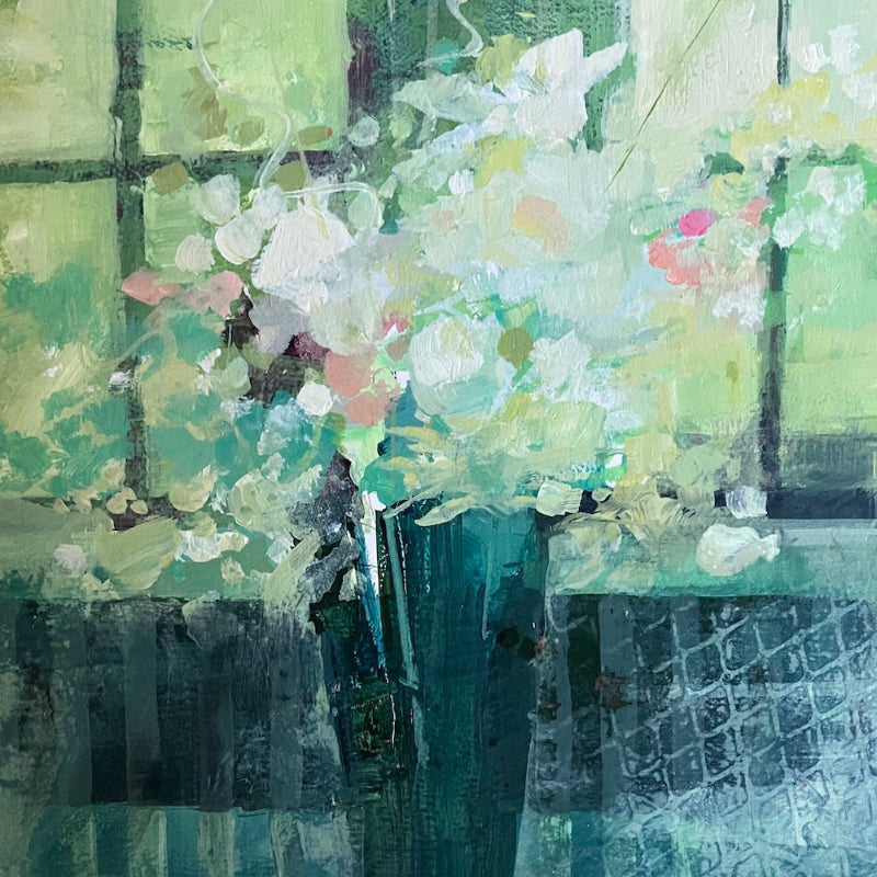 Flower vase in the Old Green Room