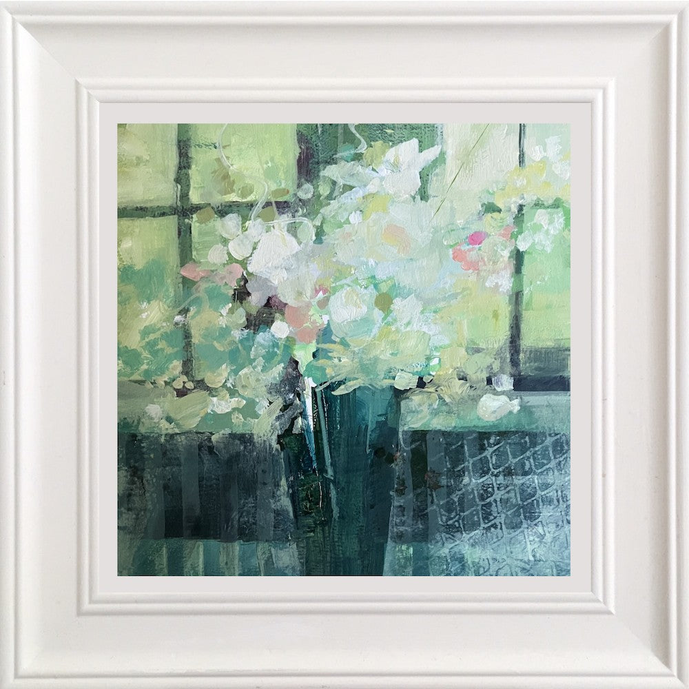 Flower vase in the Old Green Room 29.8.26 By Julian Sutherland-Beatson