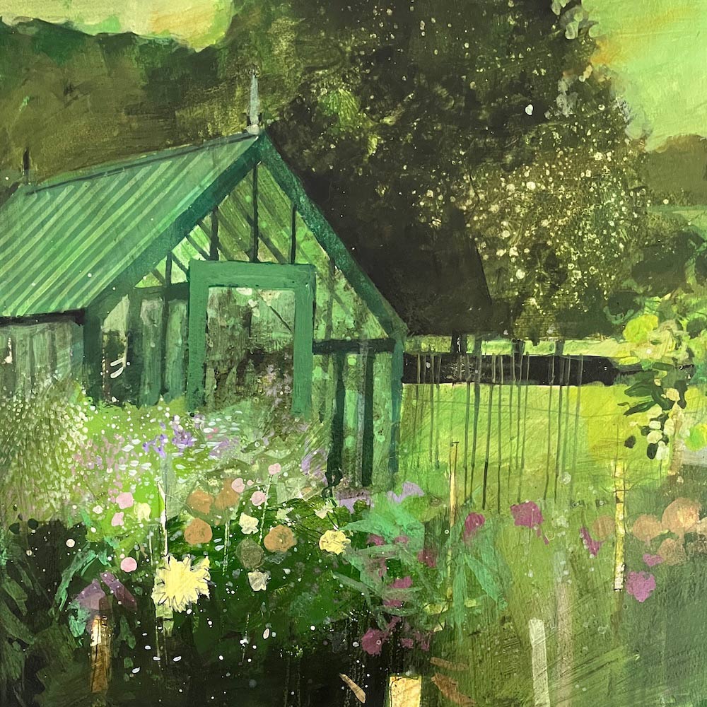 Greenhouse and foliage By Julian Sutherland-Beatson