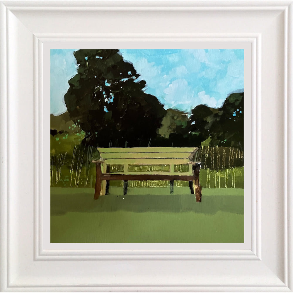 Bench by the Lake 19.7.25 By Julian Sutherland-Beatson