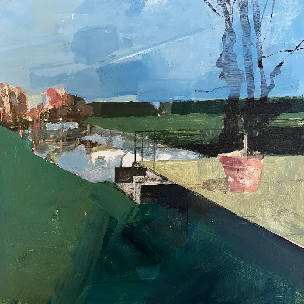 Oblique view of the Lake 26.6.25 By Julian Sutherland-Beatson