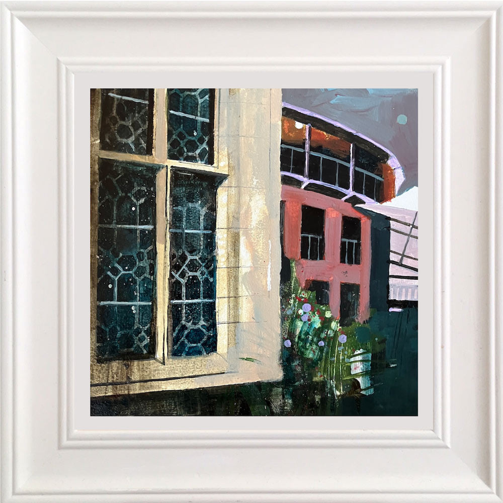 Window to the Organ Room and Auditorium 27.7.25 By Julian Sutherland-Beatson