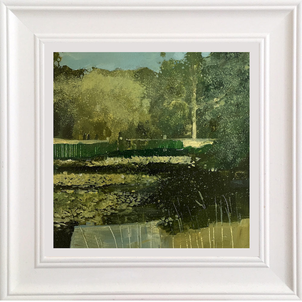 Towards the end of the Lake 5.7.25 By Julian Sutherland-Beatson