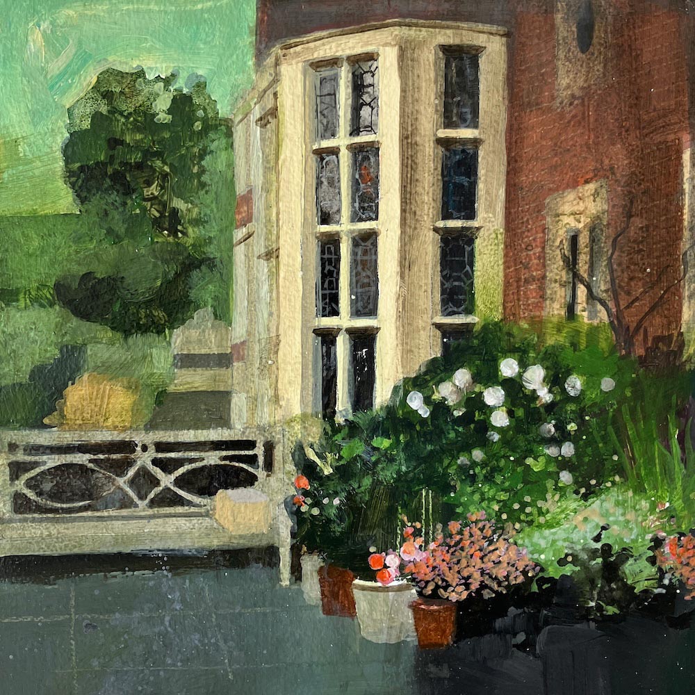 Flower pots outside the Organ Room 5.8.25 By Julian Sutherland-Beatson