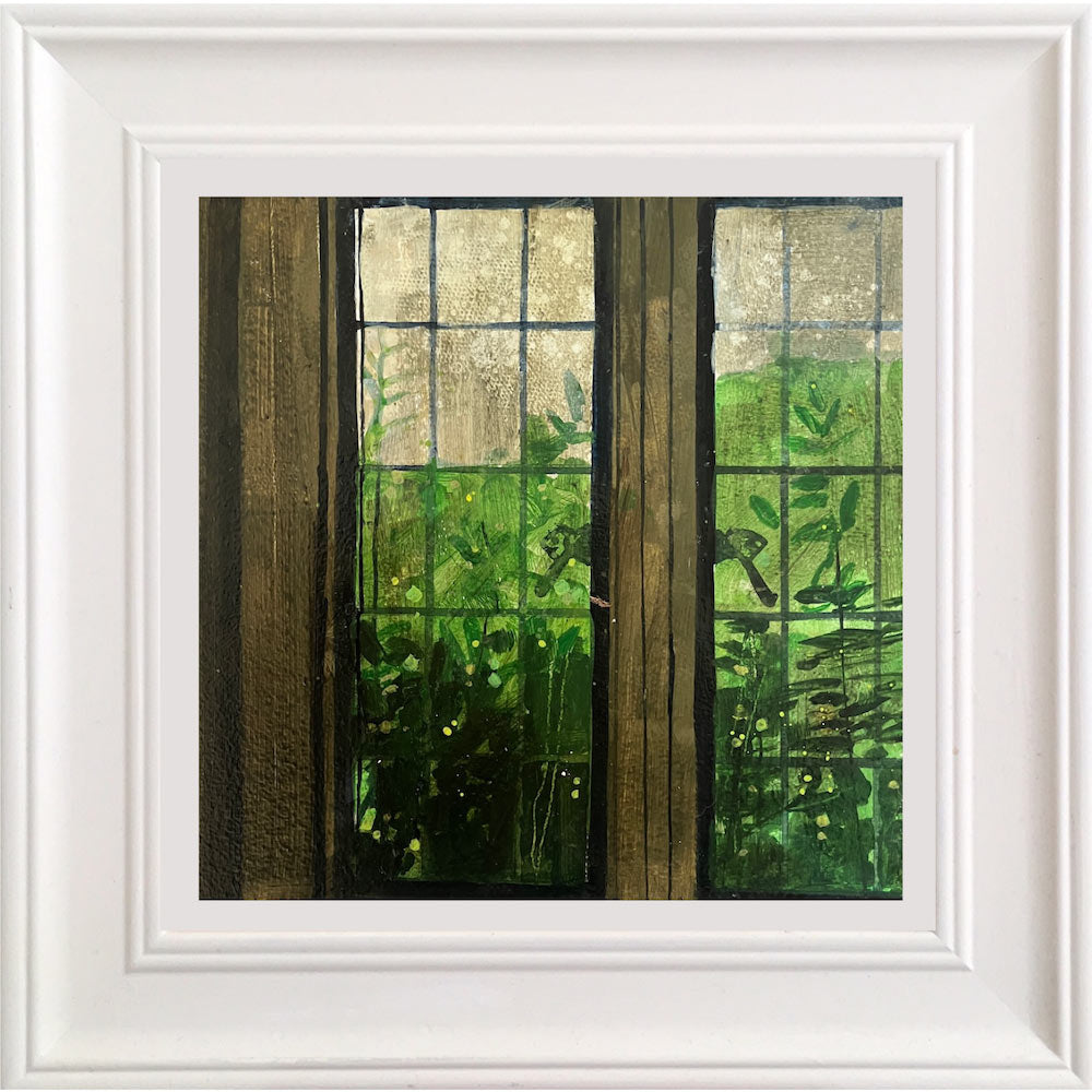 Window in the Organ Room (looking out) 8.7.25 By Julian Sutherland-Beatson