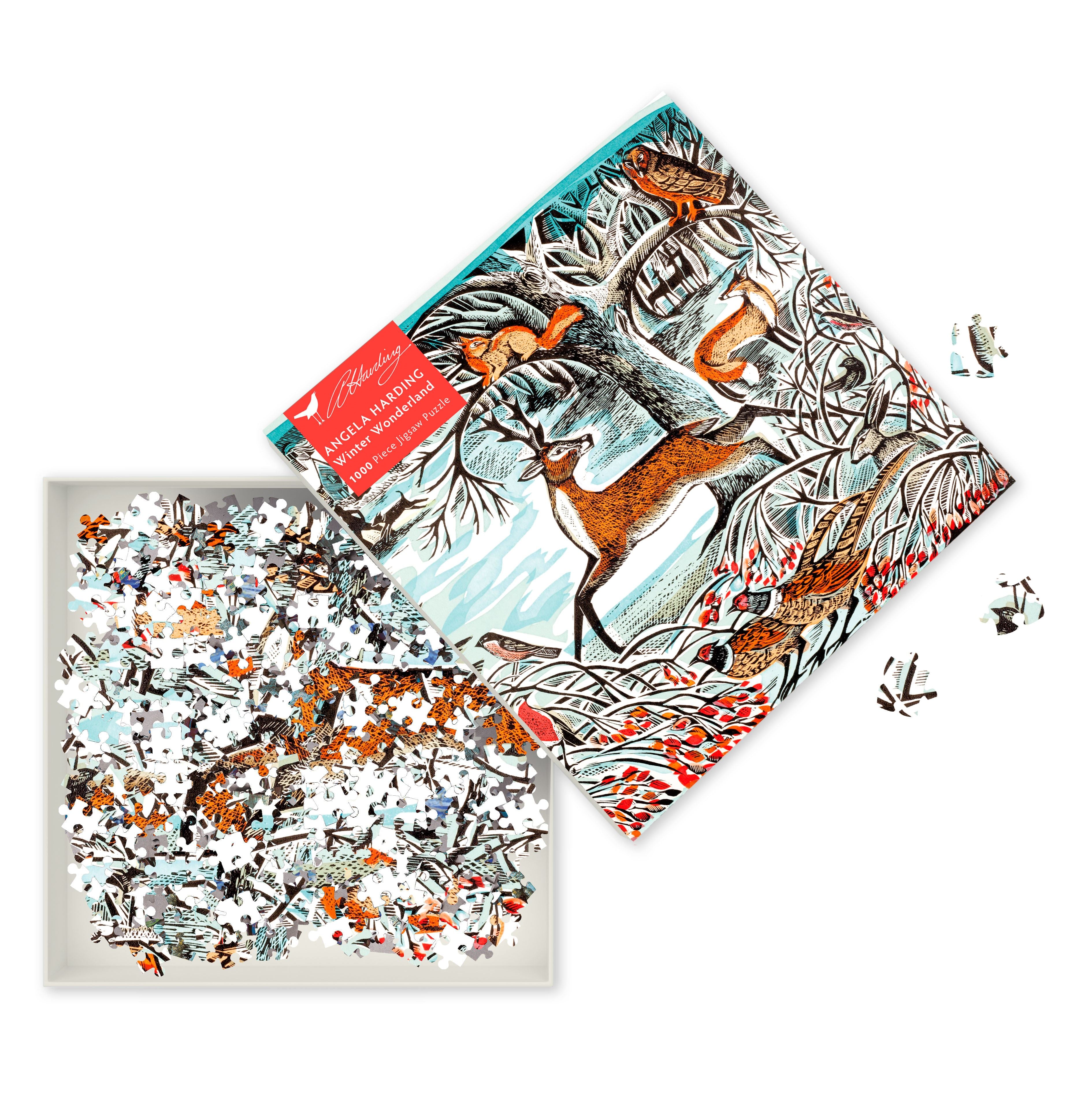 Winter Wonderland Jigsaw Puzzle By Angela Harding