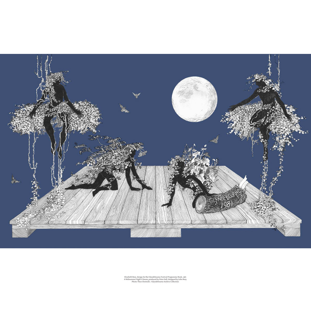 A Midsummer Night's Dream Print by Elizabeth Bury Glyndebourne Shop