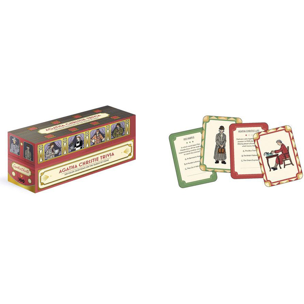 AGATHA CHRISTIE TRIVIA: 300 KILLER QUESTIONS (CARDS)