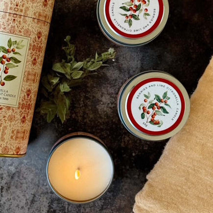 Red Berries & Lime Citronella Candle