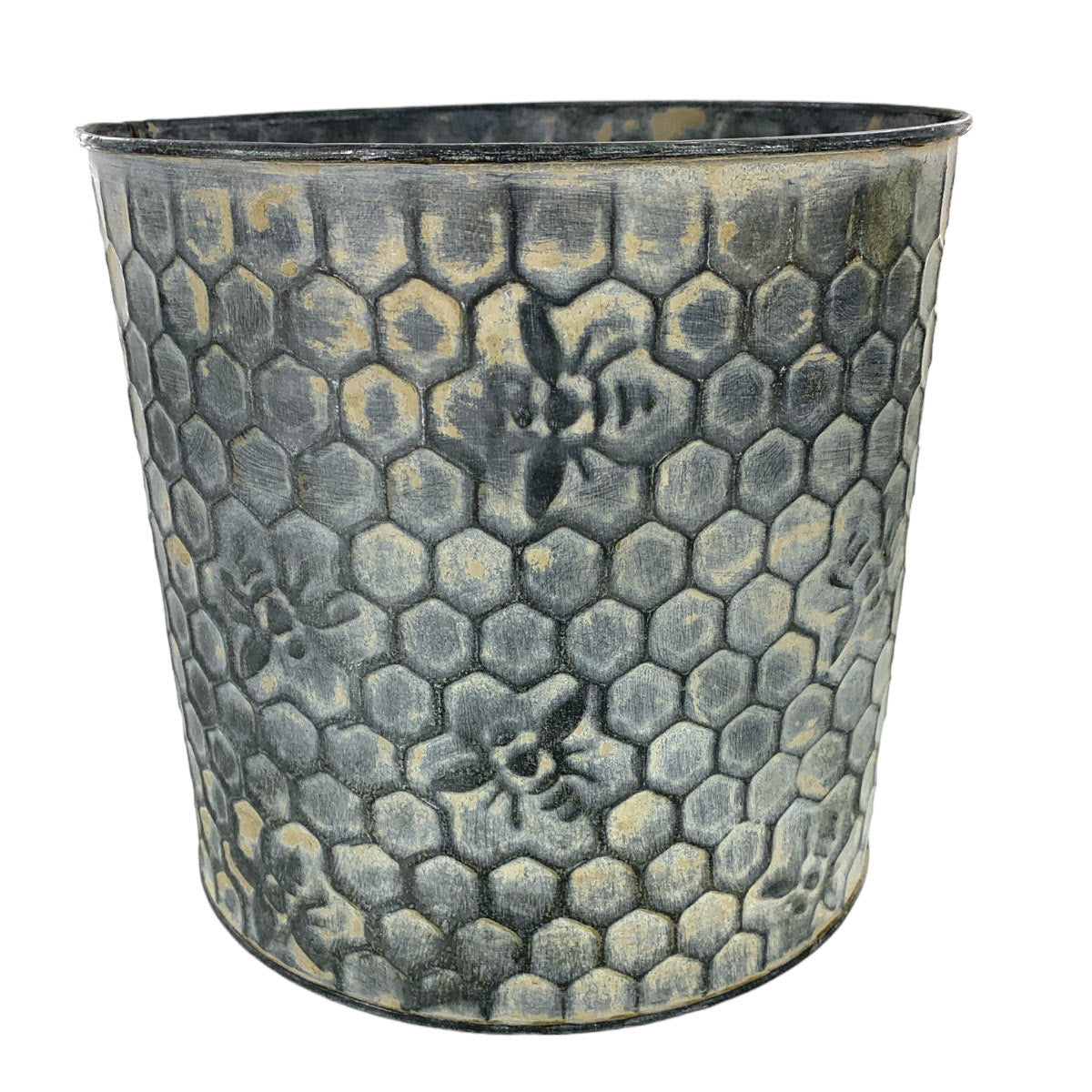 Bee Zinc Large Planter