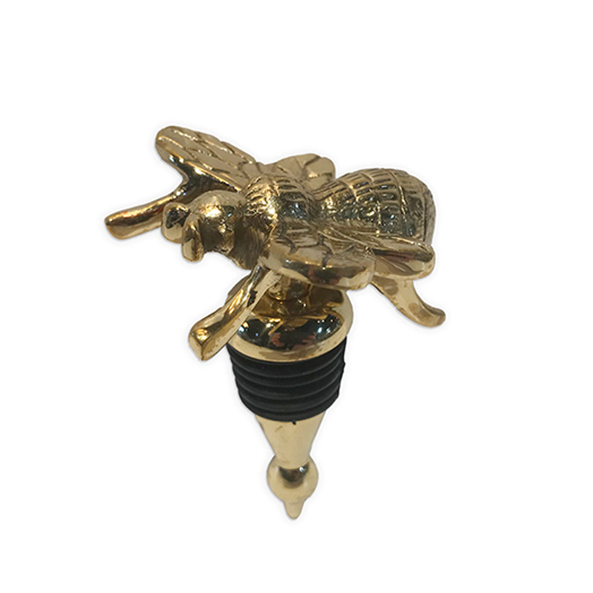 Brass Bee Bottle Stopper