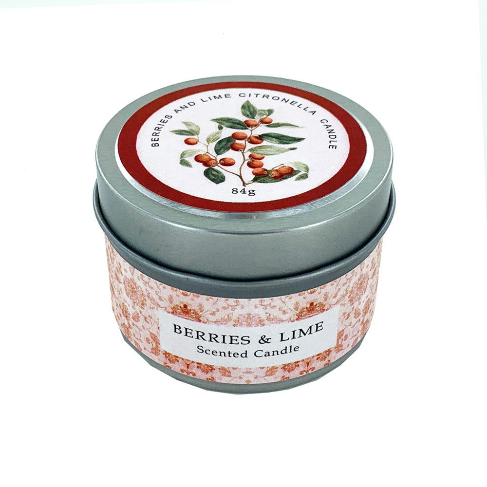 Red Berries & Lime Citronella Candle