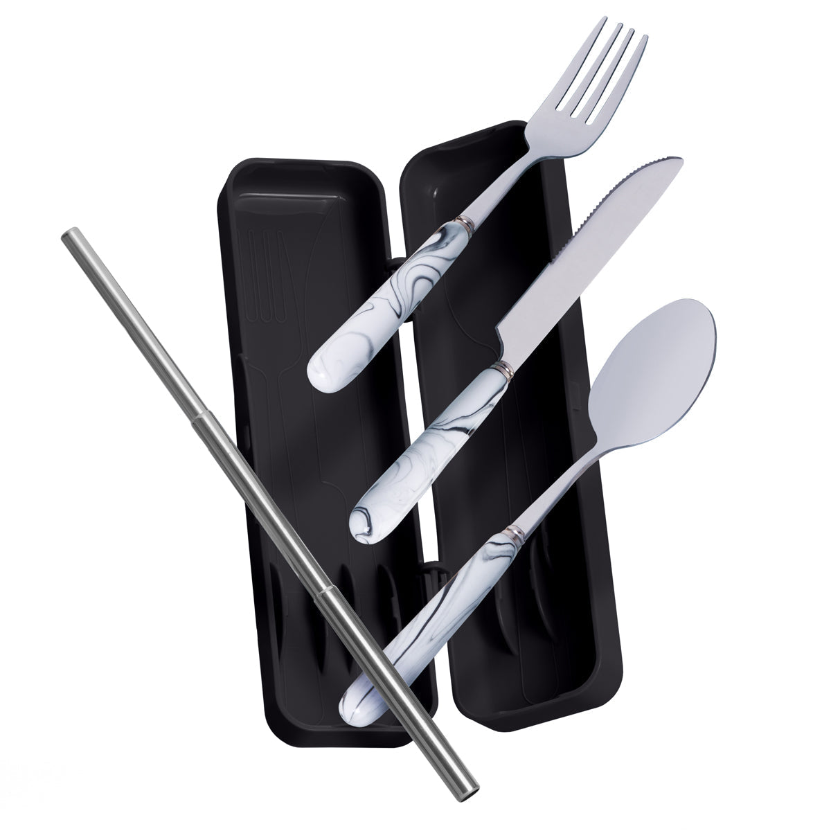 Black Travel Cutlery Set Glyndebourne Shop