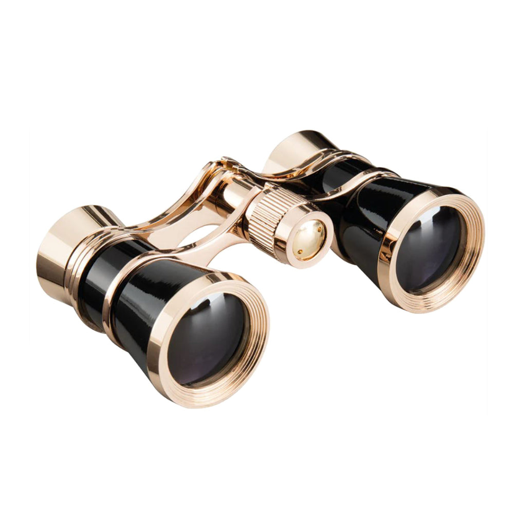 Black and gold opera glasses