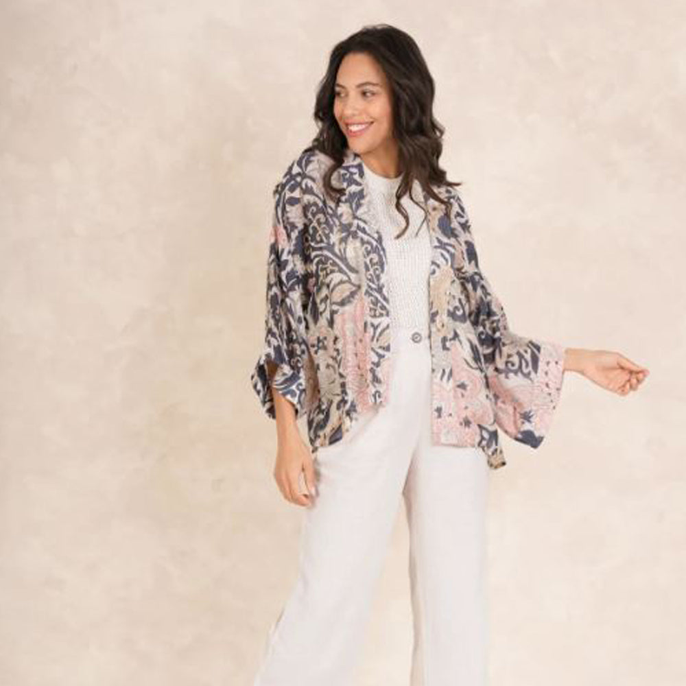 Block Print Kimono