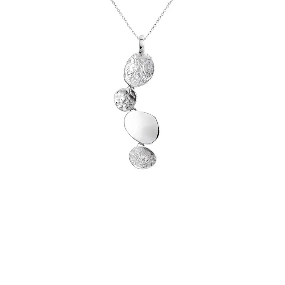 Stepping Stones Silver Pendant