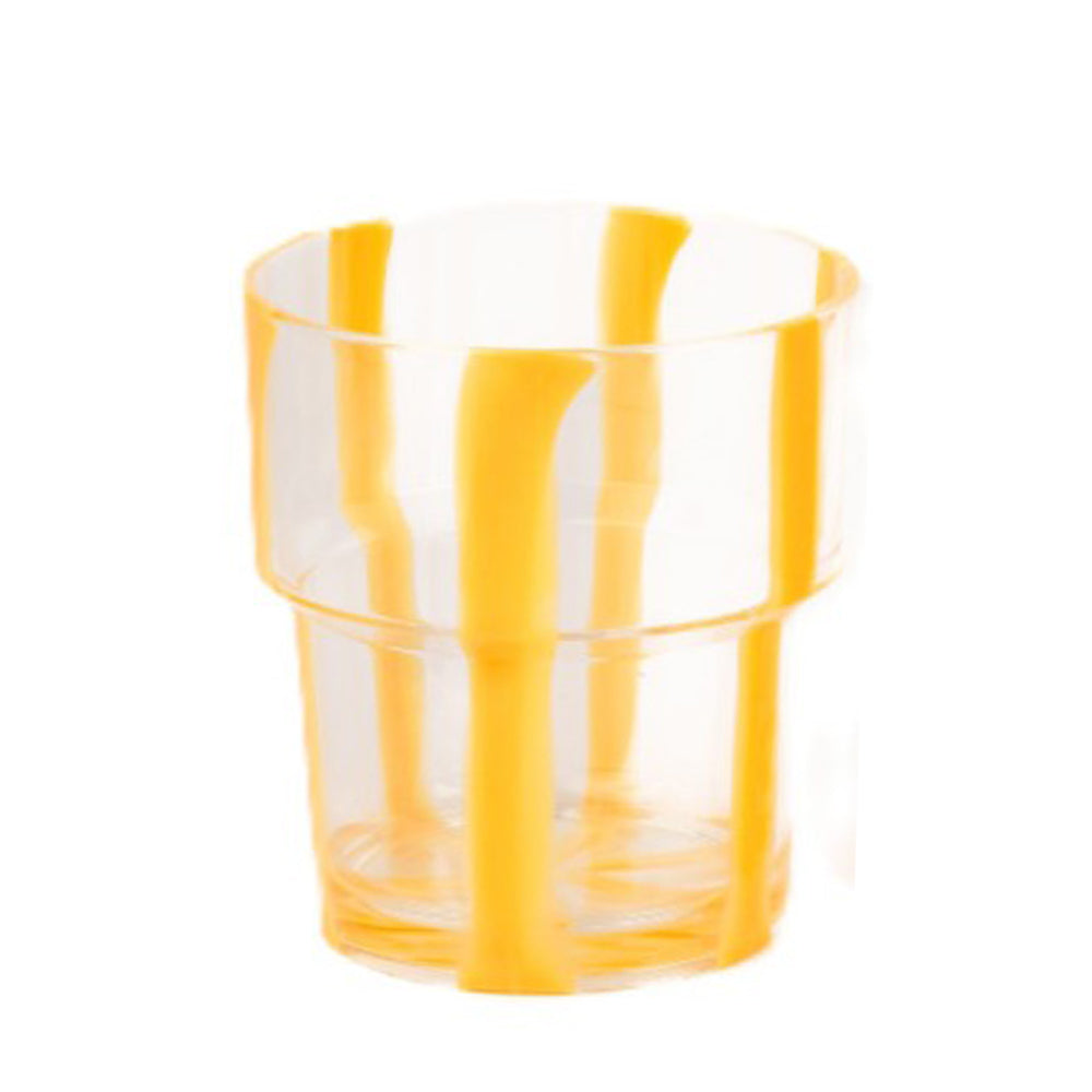Canary Stripe Picnic Tumbler