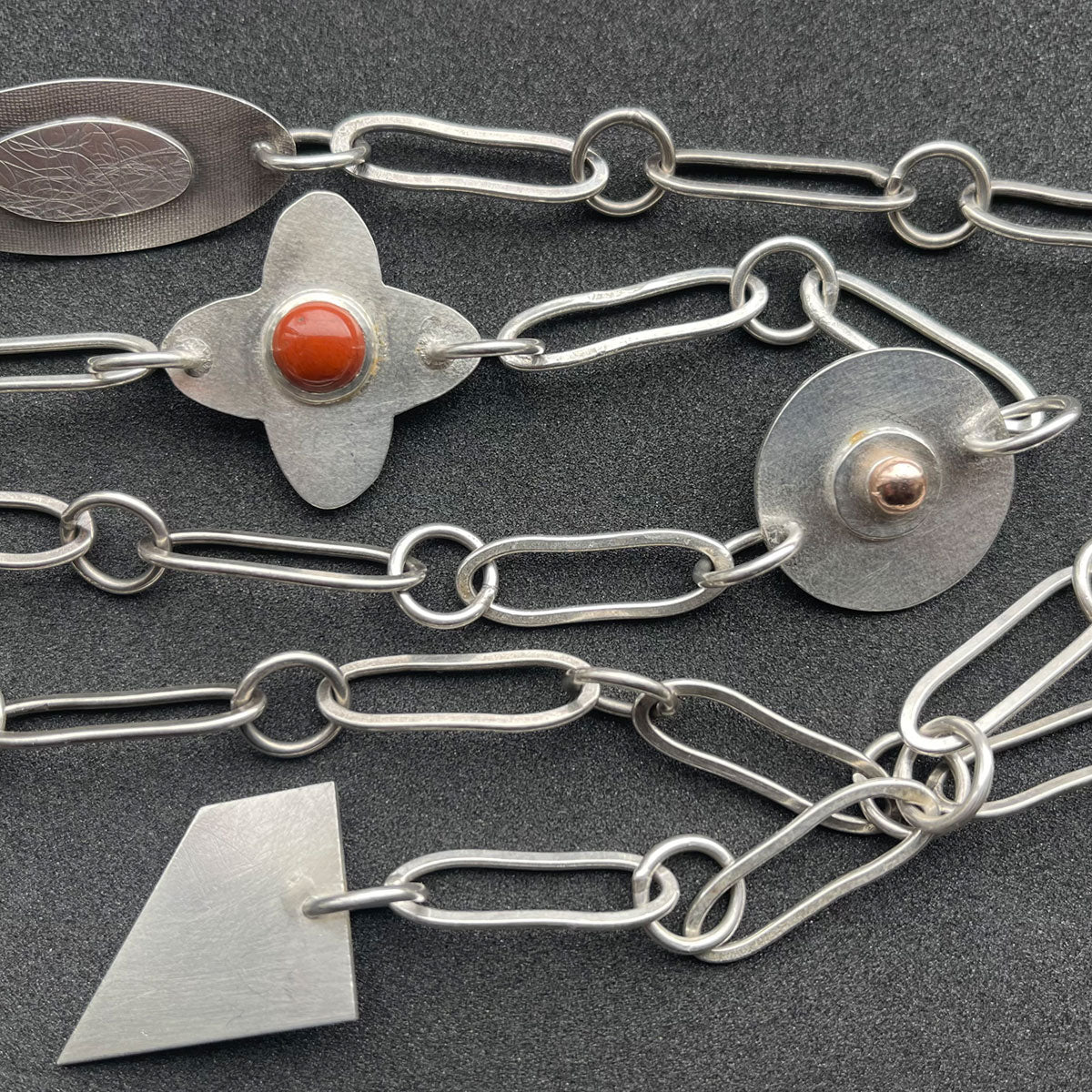 Dialogue des Carmélites Silver Necklace