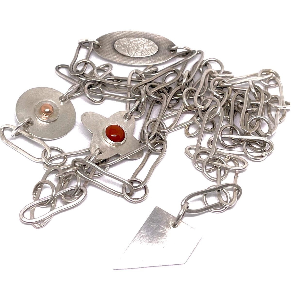Dialogue des Carmélites Silver Necklace