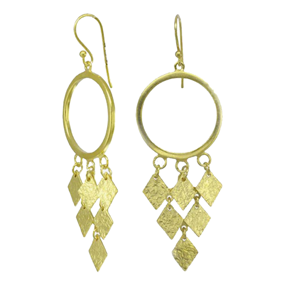 Chandelier Vermeil Earrings