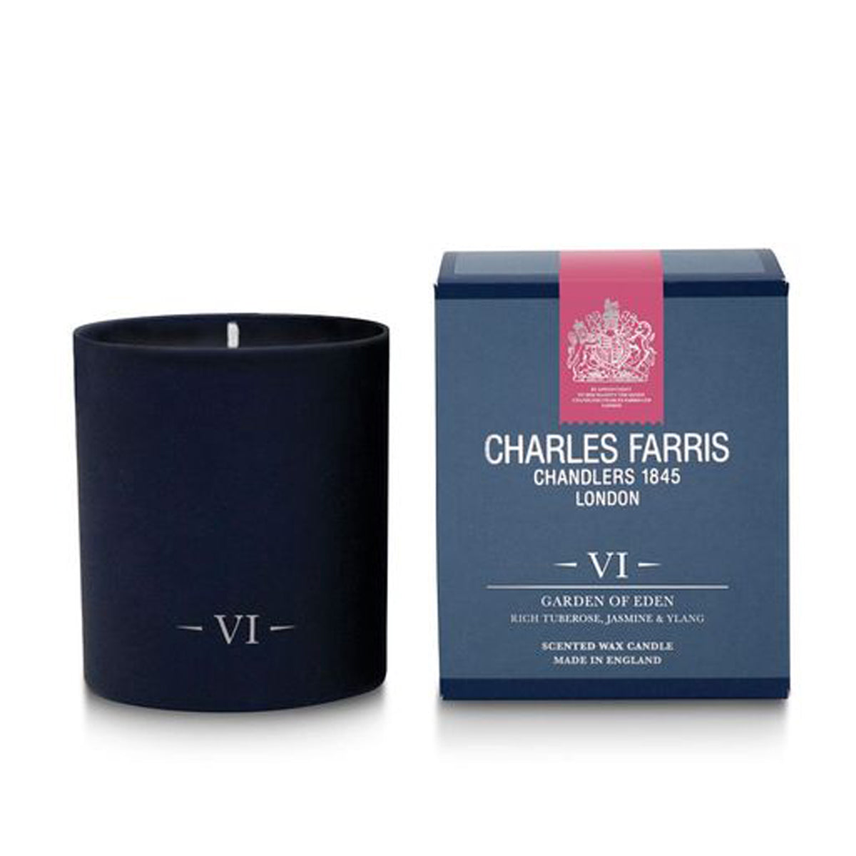 Garden of Eden Scented Jar Candle: Tuberose, Jasmine & Ylang Ylang