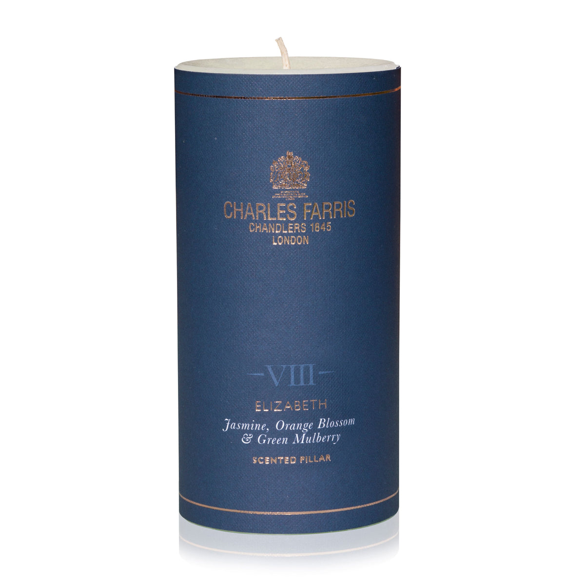 Elizabeth Scented Pillar: Orange Blossom, Jasmine & Mulberry