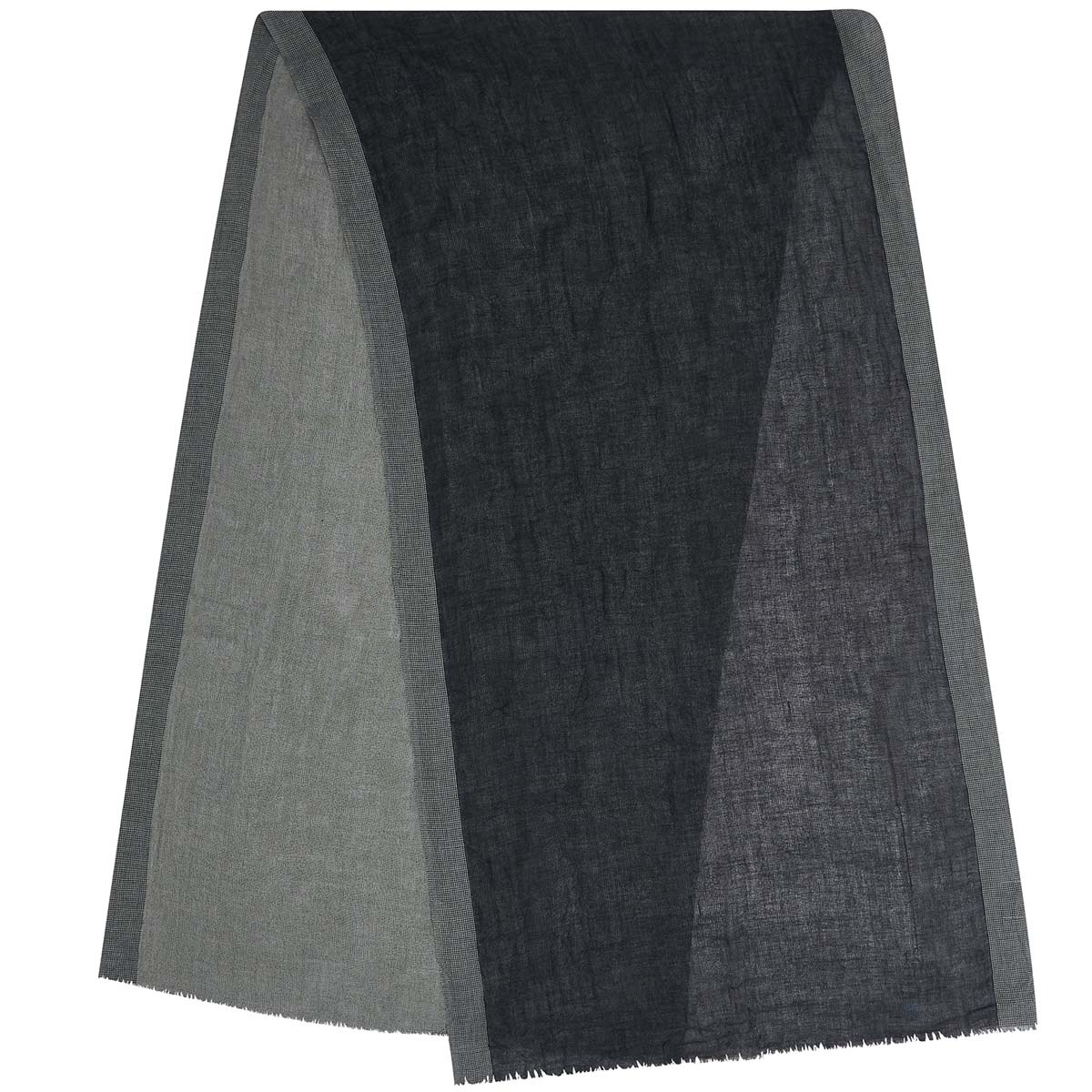 Charlie Grey Cotton Scarf