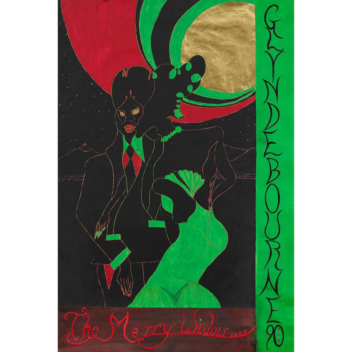  Glyndebourne 90th Anniversary Poster by Chris Ofili