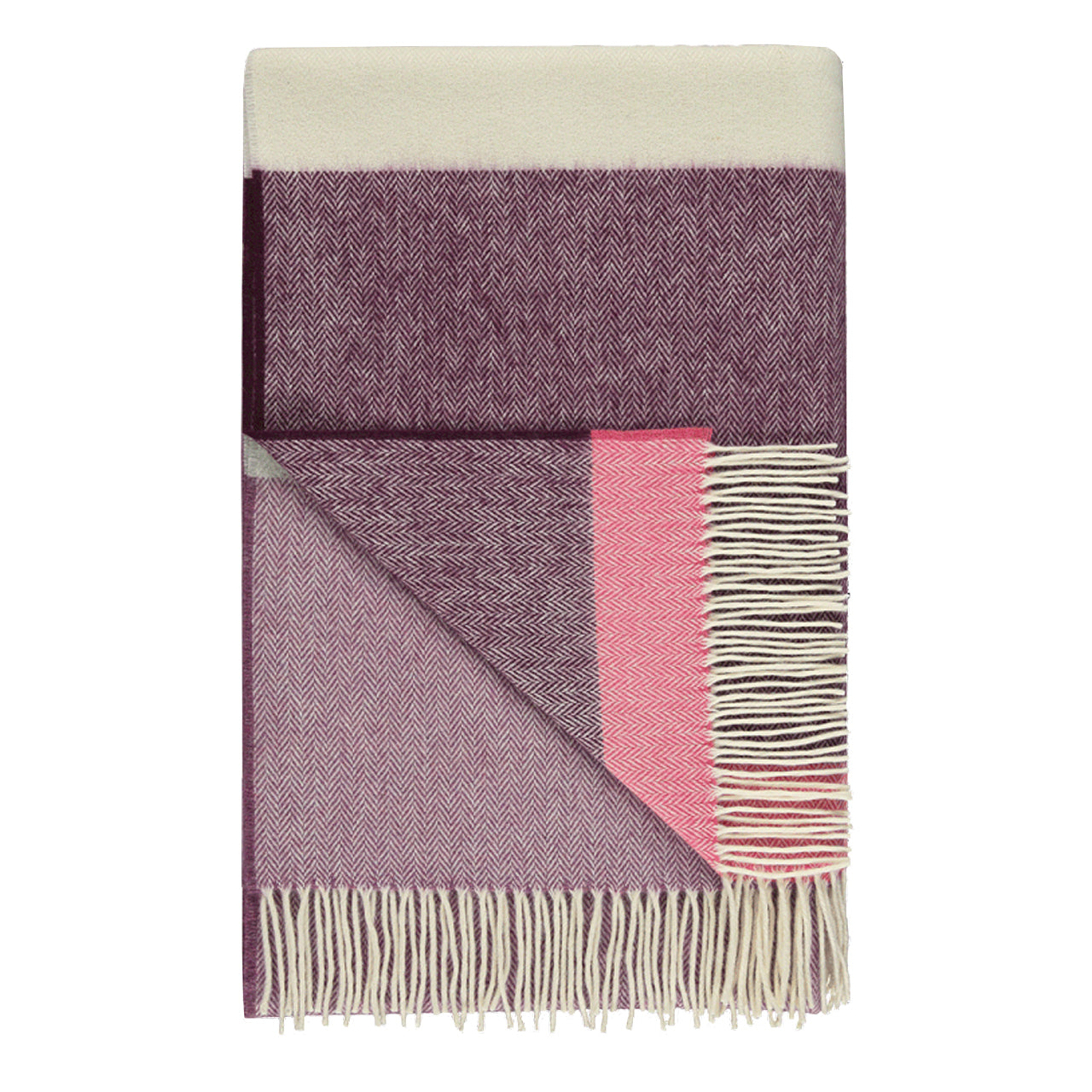 Damask Lambswool Throw Glyndebourne Shop