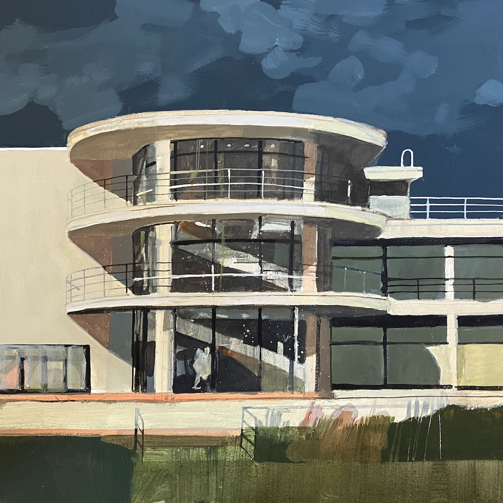 De La Warr Pavilion, Bexhill on Sea on Sea By Julian Sutherland-Beatson
