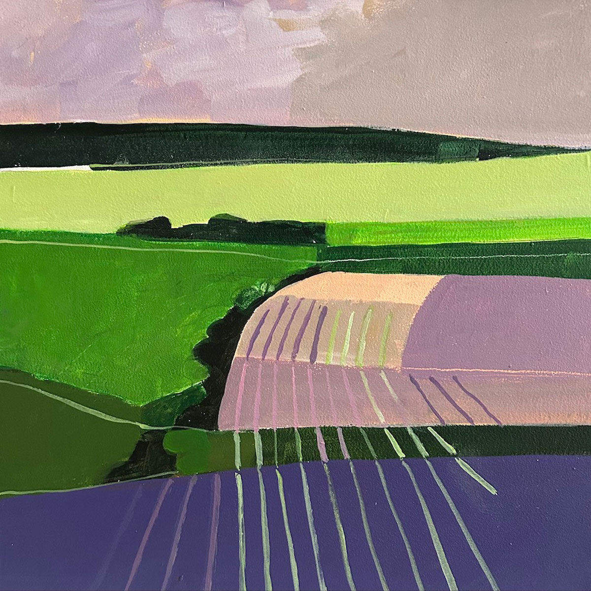Near Ditchling Beacon (looking west) by Julian Sutherland-Beatson