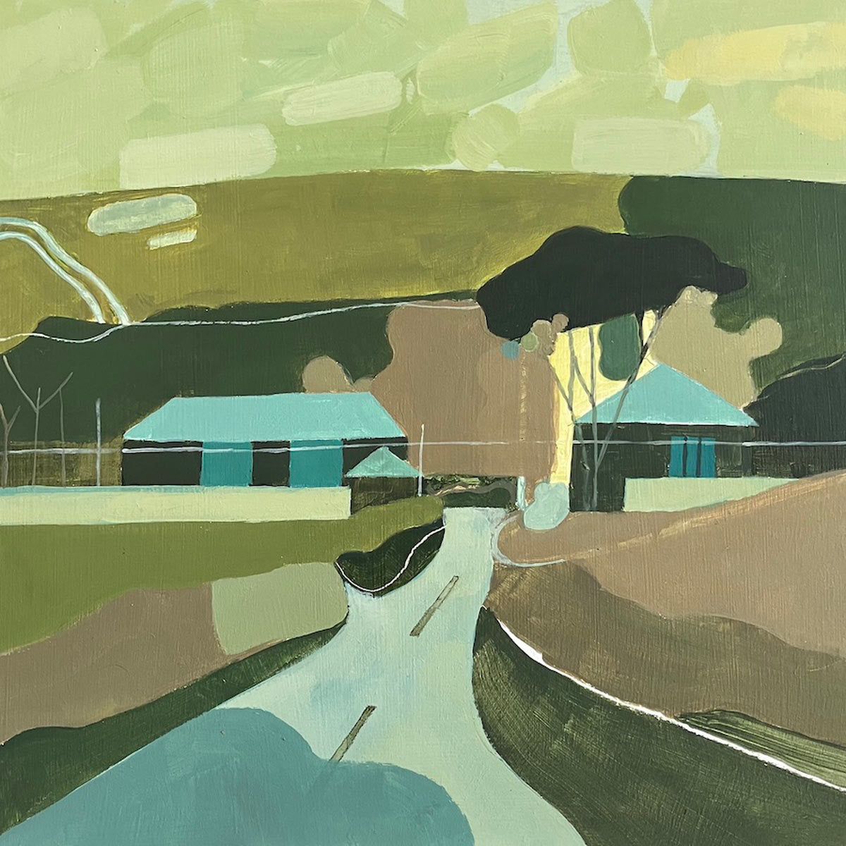 Farm Track South of Lewes